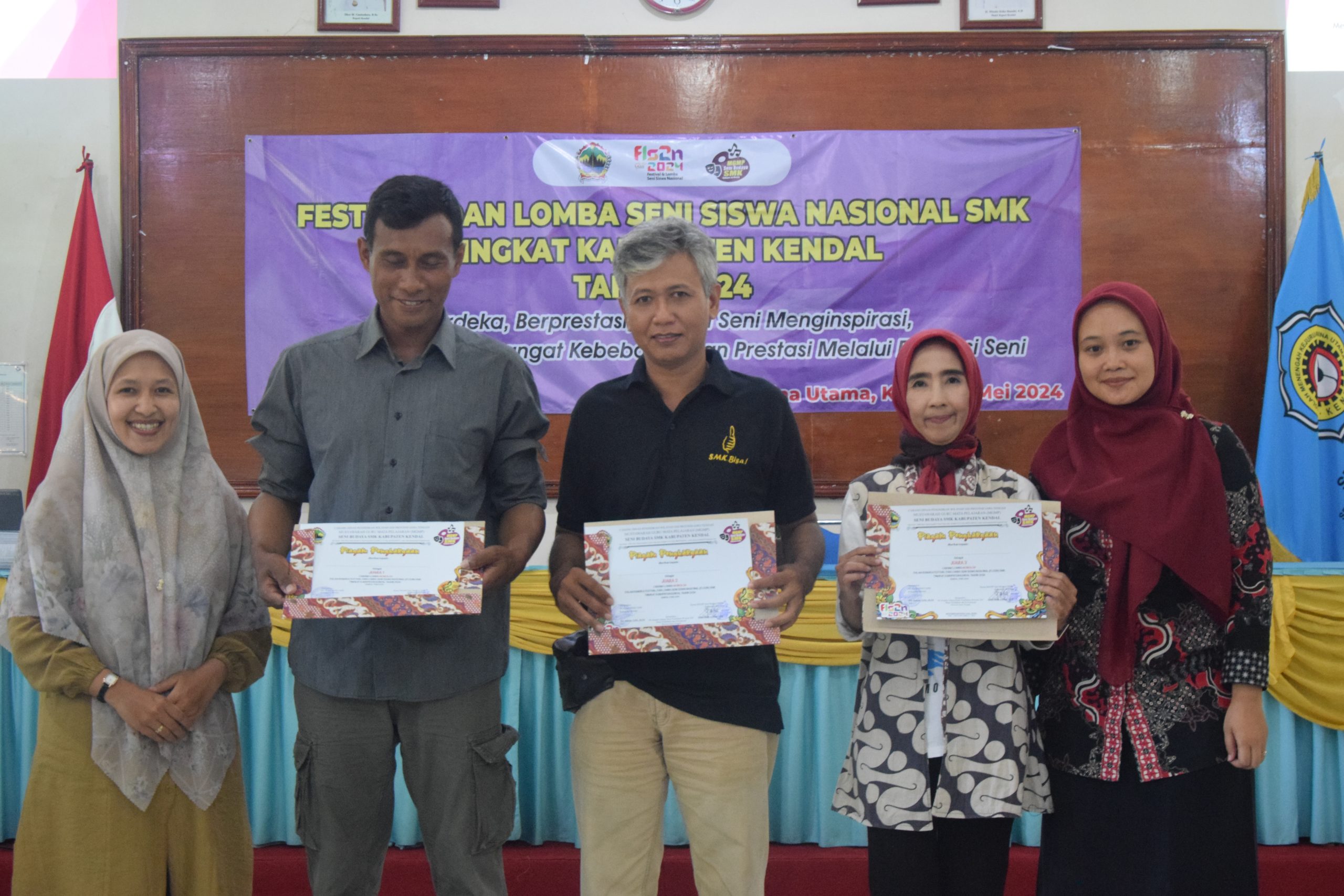 Seleksi FLS2N Kabupaten Kendal 2024: Prestasi Gemilang SMK Negeri 1 Kendal