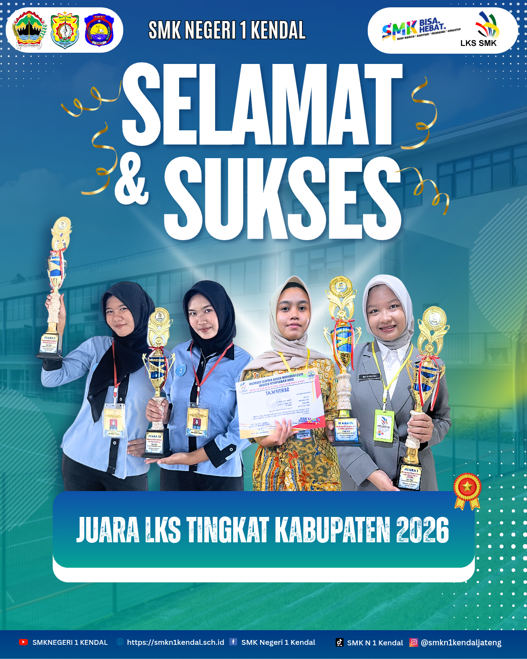 Dari usaha jadi prestasi, inilah para juara LKS